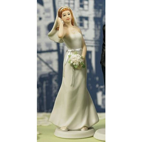 Cell Phone Fanatic Bride Mix & Match Cake Toppers - Wedding Collectibles