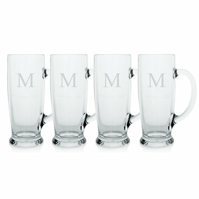 Craft Beer Mugs (Set of 4) - Wedding Collectibles