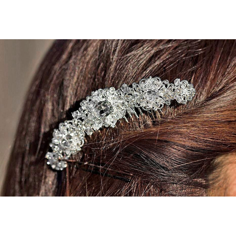 Crystal Deco Wedding Hair Comb - Wedding Collectibles