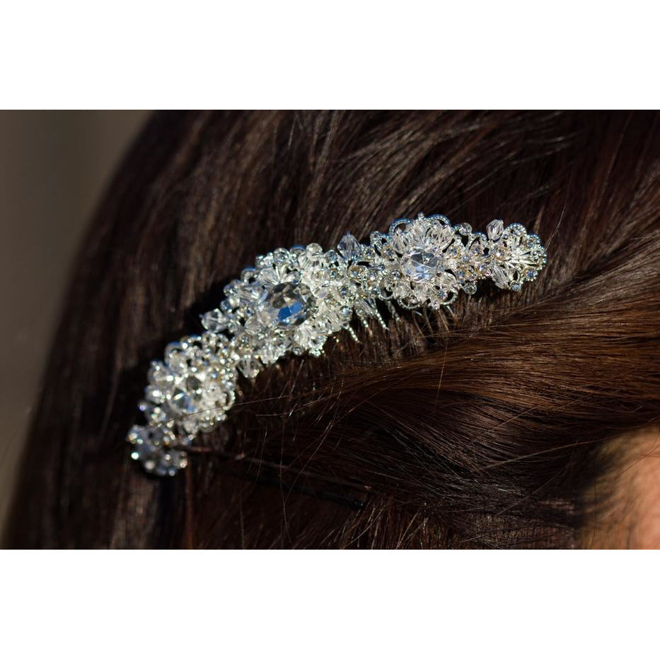 Crystal Deco Wedding Hair Comb - Wedding Collectibles