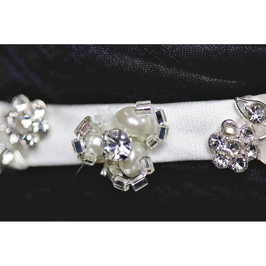 Crystal Garden Ribbon Headband - Wedding Collectibles