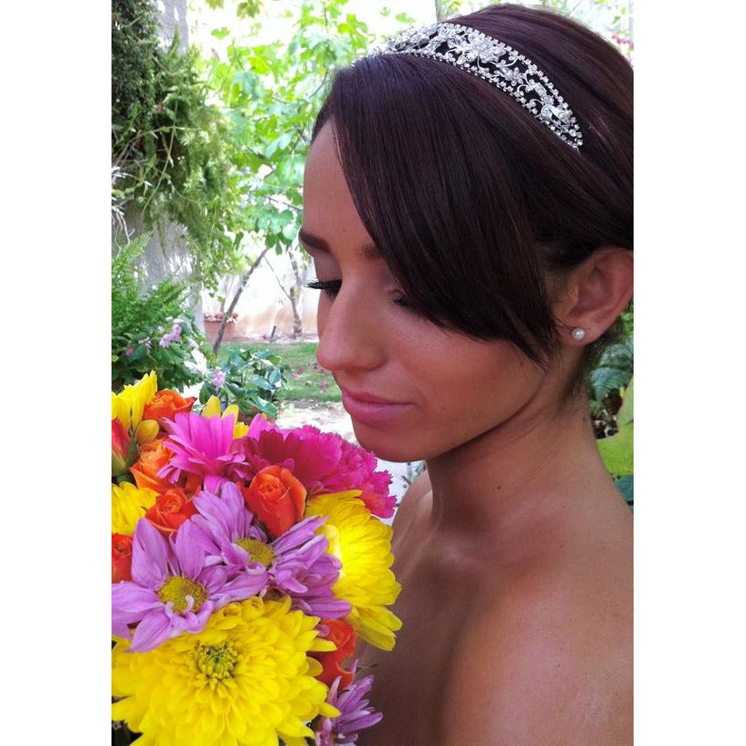 Crystal Grecian Headband - Wedding Collectibles