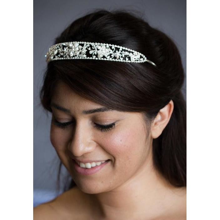 Crystal Grecian Headband - Wedding Collectibles