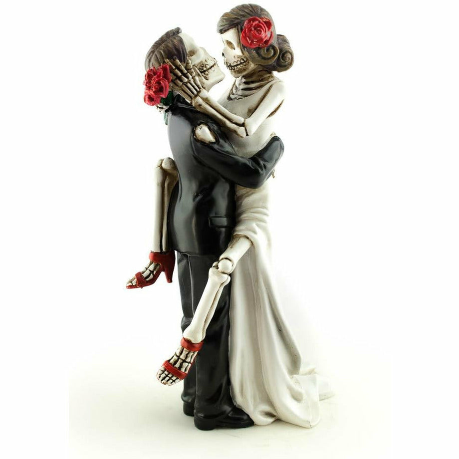 Hooked on Love Bride and Groom Fishing Wedding Figurine