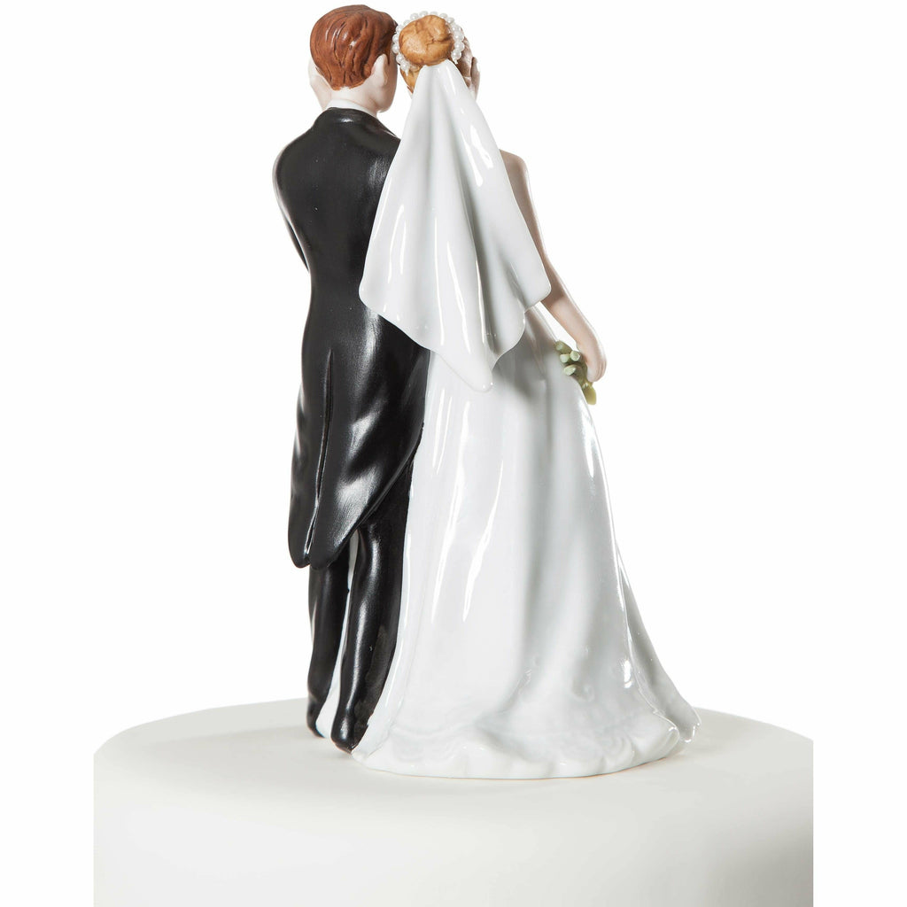 Elegant Calla Lily Bride and Groom Cake Topper - Wedding Collectibles