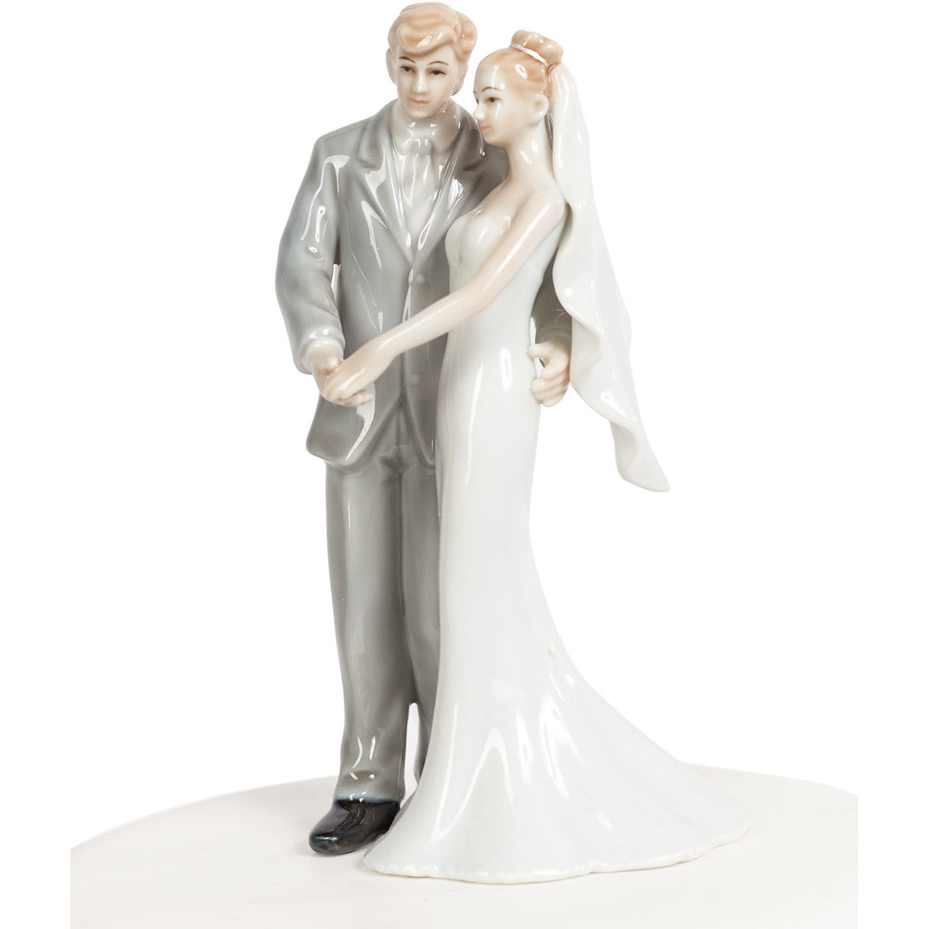 Elegant Porcelain Wedding Bride and Groom - Wedding Collectibles