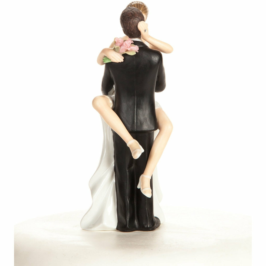 "Funny Sexy" Wedding Bride and Groom Cake Topper Figurine - Wedding Collectibles