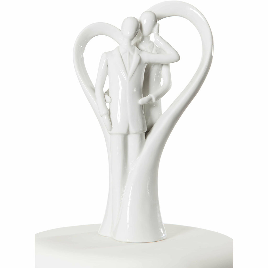 Gay Silhouette of Love Wedding Cake Topper - Wedding Collectibles