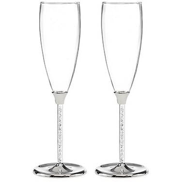 Glittering Beads Flutes - Wedding Collectibles