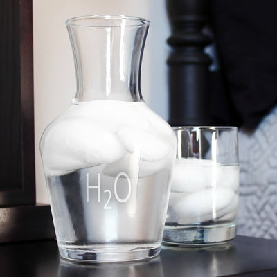 H2O Bedside Carafe & Glass Set - Wedding Collectibles