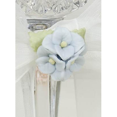 Hydrangea Bouquet Wedding Toasting Glasses - Wedding Collectibles