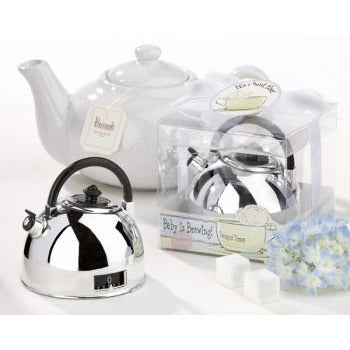 "It's About Time - Baby is Brewing" Teapot Timer - Wedding Collectibles