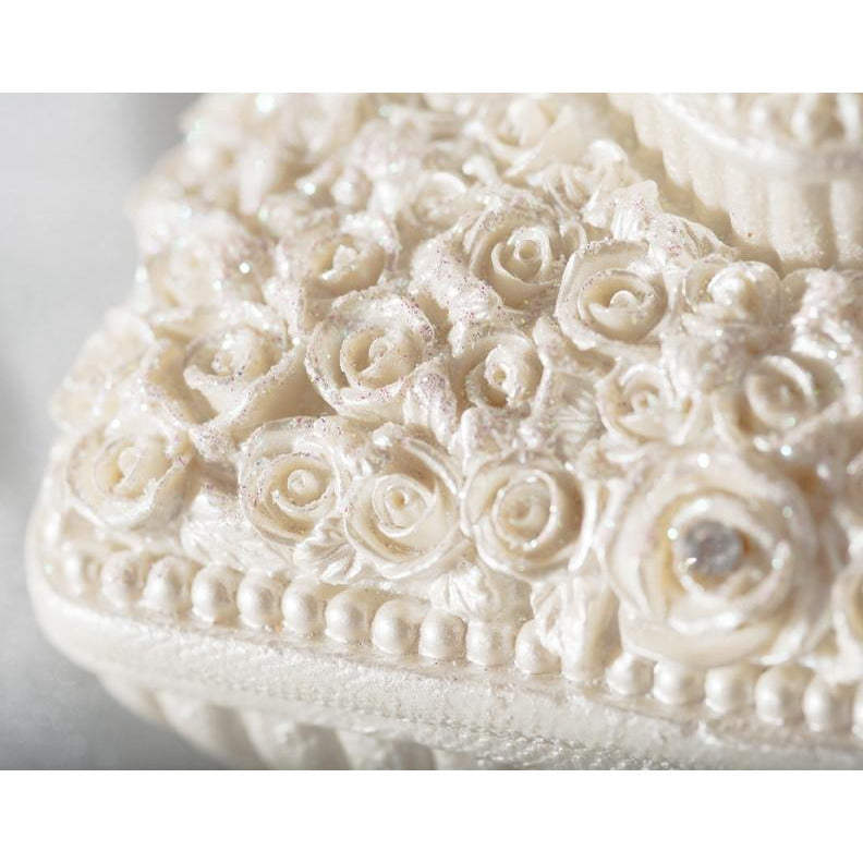 Ivory Rose Jewelry Jewelry and Ring Box - Wedding Collectibles