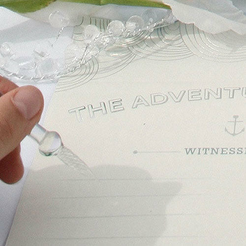 Message In A Bottle Time Capsule Guest Book - Wedding Collectibles