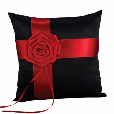Midnight Rose Pillow - Wedding Collectibles