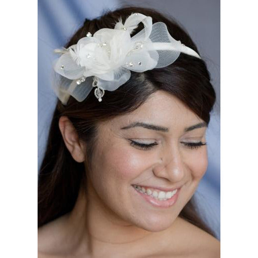 Modern Motif Tulle Headband - Wedding Collectibles
