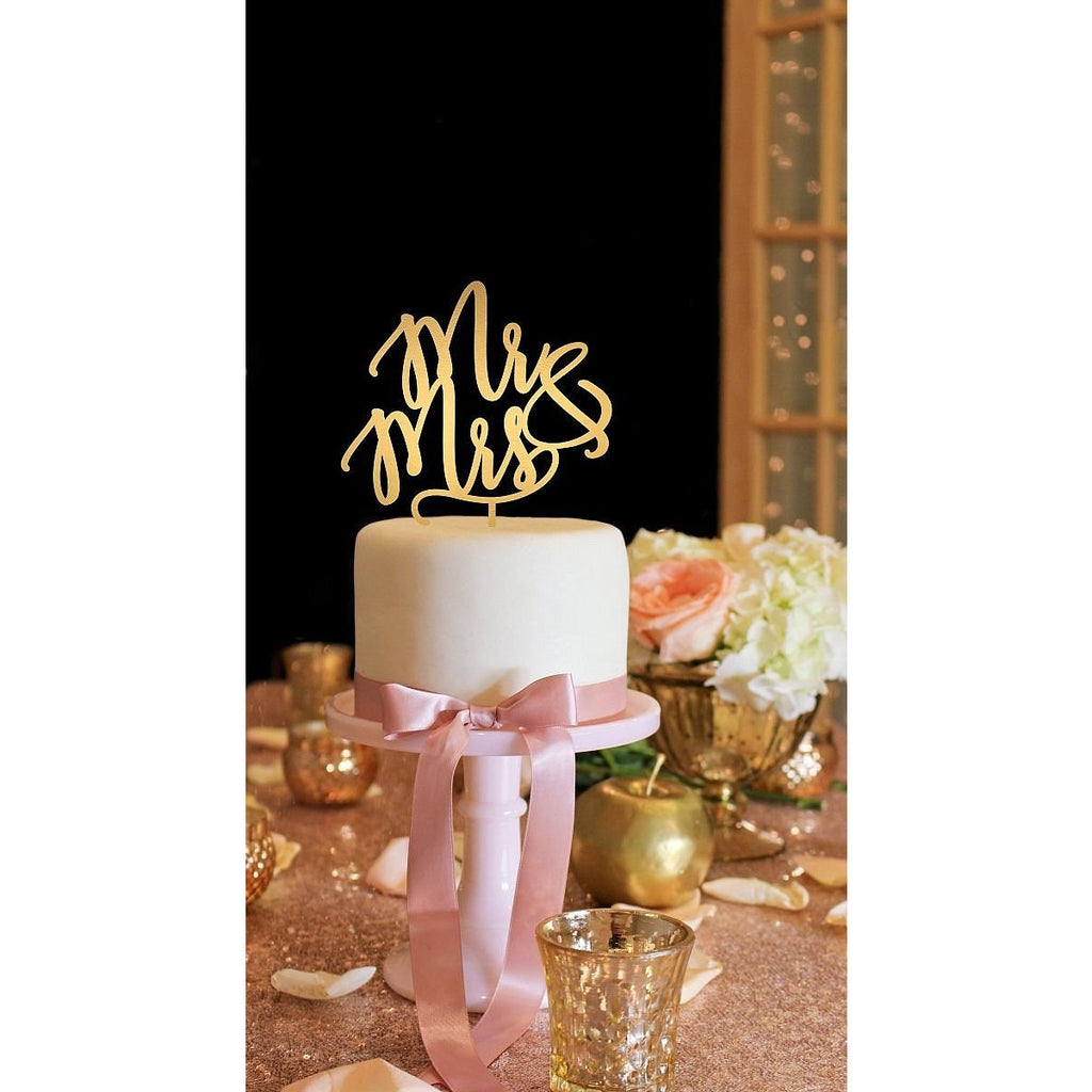 Mr & Mrs Wedding Cake Topper - Wedding Collectibles