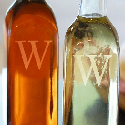 Oil & Vinegar Cruet Bottles - Wedding Collectibles