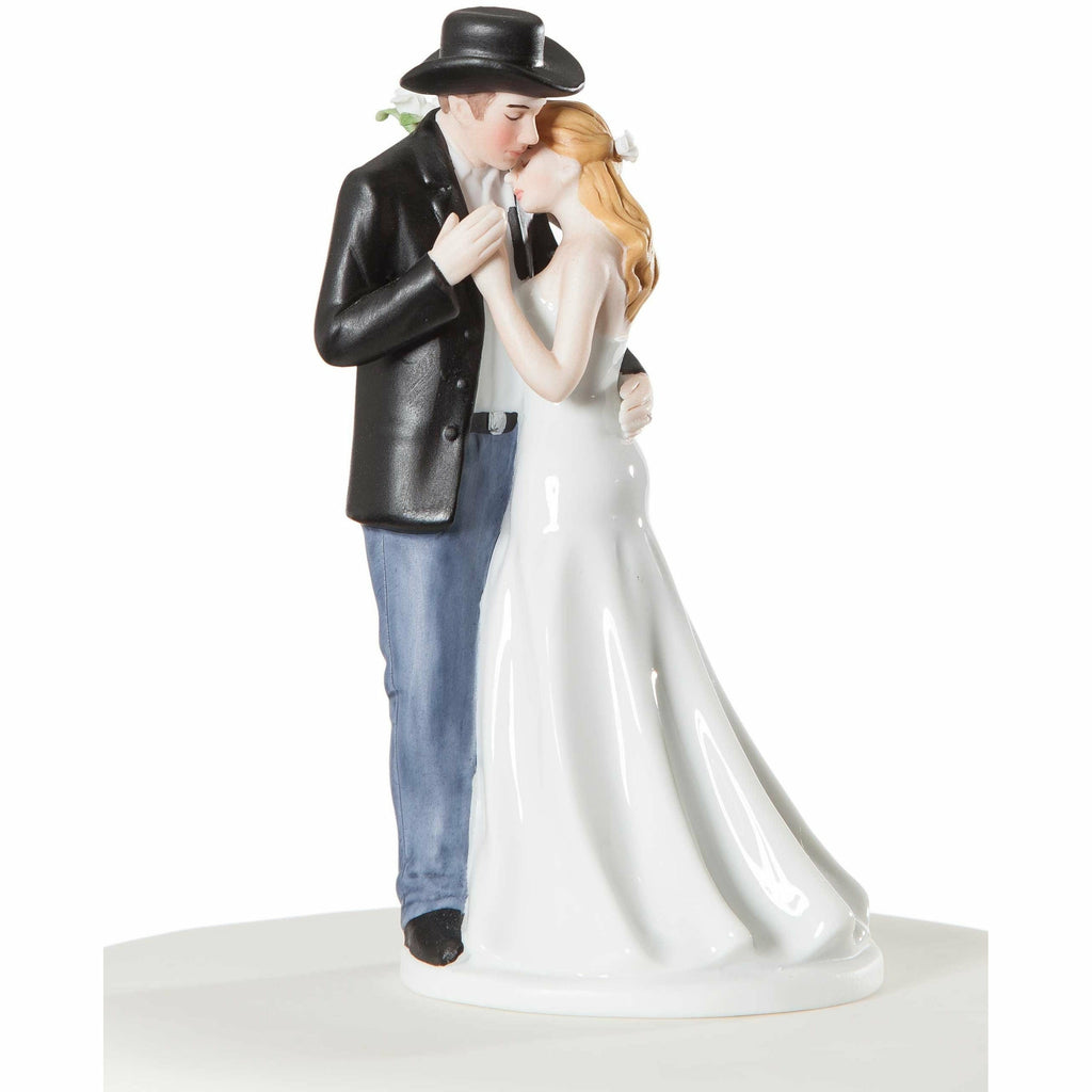 Old Fashion Lovin' Western Cake Topper - Wedding Collectibles