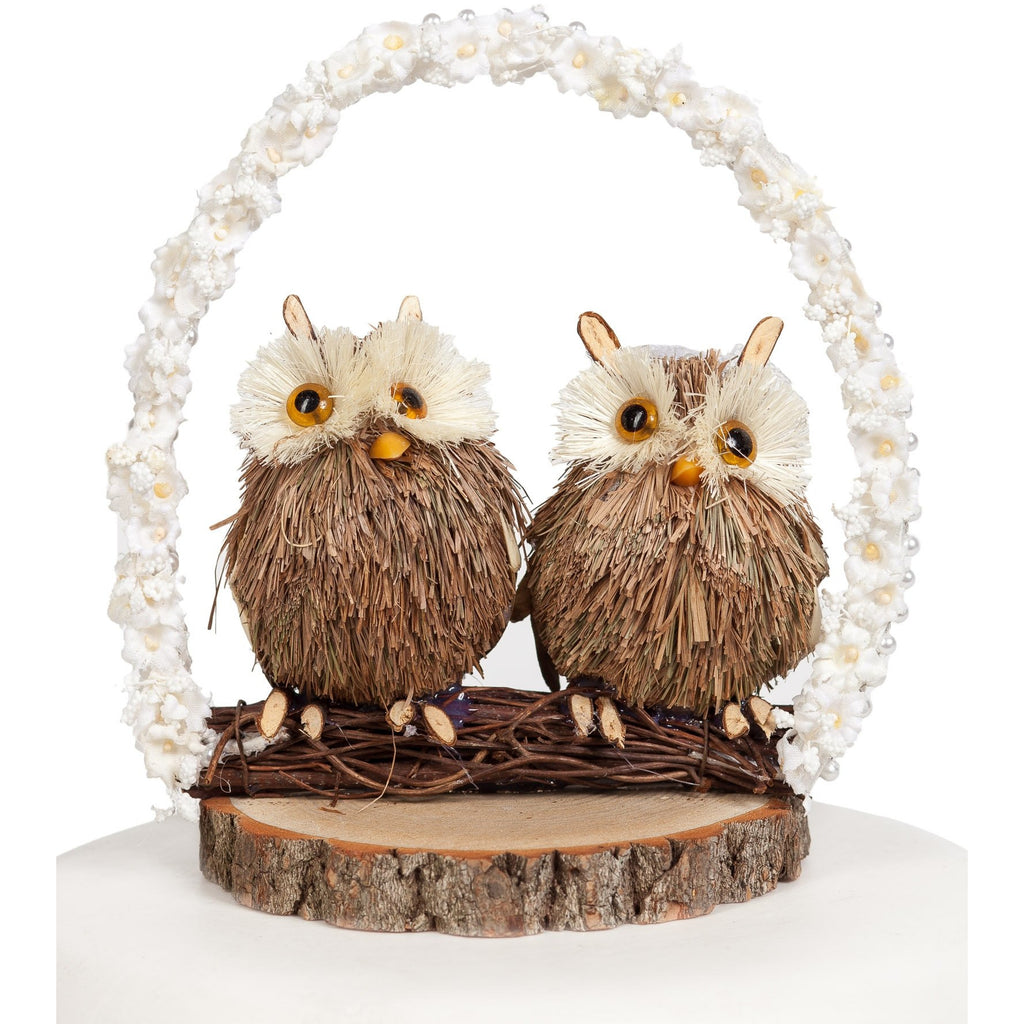 Owl Arch Wedding Cake Topper - Wedding Collectibles