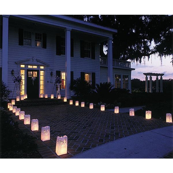 Paper Lantern Wedding Luminaries Decorations - Set of 12 - Wedding Collectibles