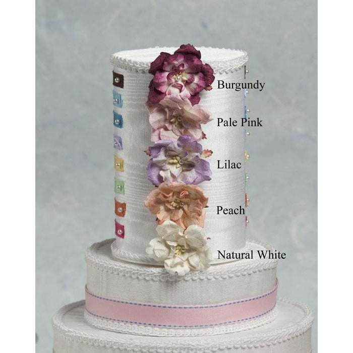 Paper Rose Porcelain Quinceanera Cake Topper- Custom Colors! - Wedding Collectibles