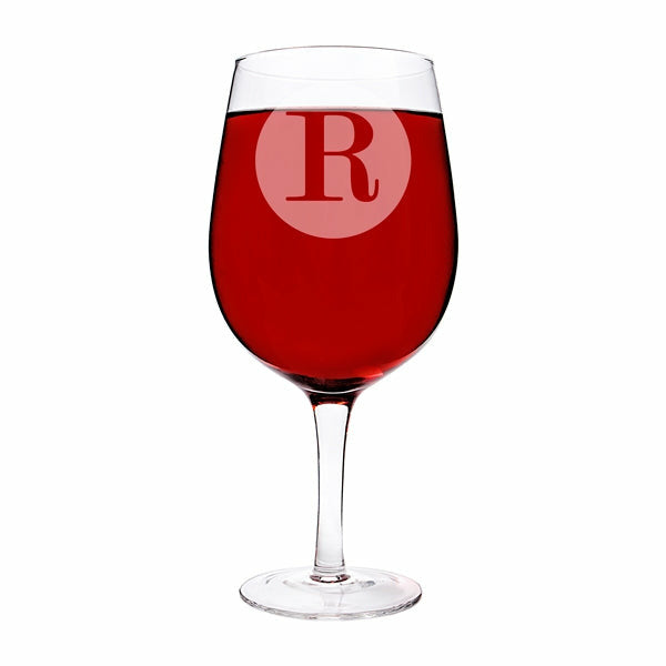 Personalized 25 oz. Novelty XL Wine Glass - Wedding Collectibles
