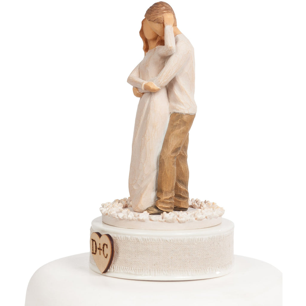Personalized Willow Tree ® "Together" Wedding Cake Topper - Wedding Collectibles