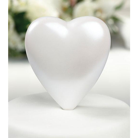 Resin Heart Caketop - Wedding Collectibles