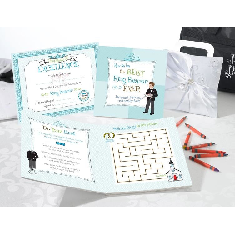 Ring Bearer Activity Book - Wedding Collectibles