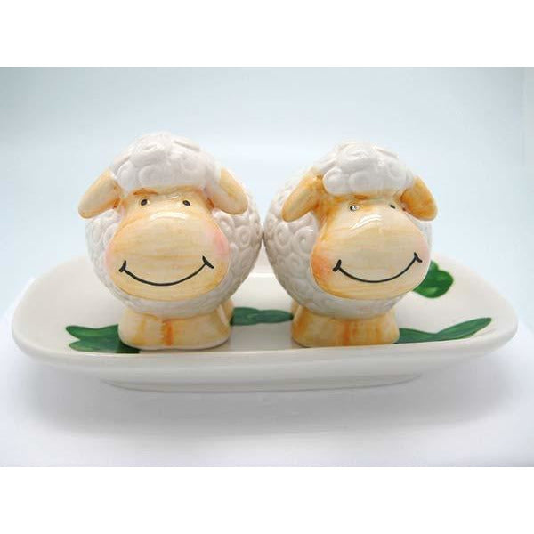 Sheep Cake Topper Figurine - Wedding Collectibles