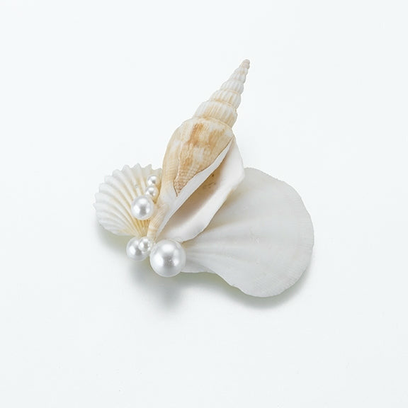 Shell Boutonniere - Wedding Collectibles