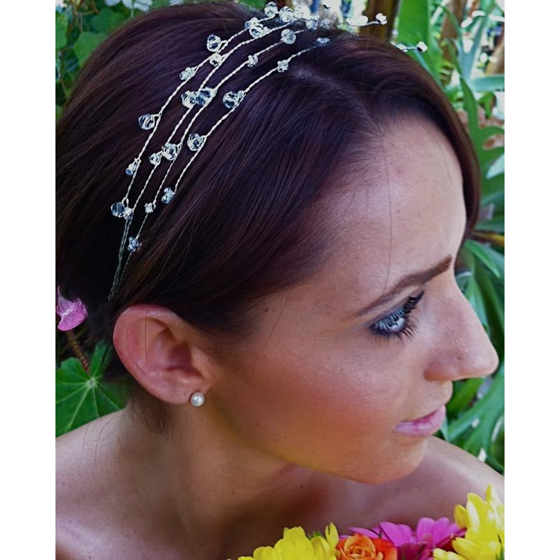 Spring Fantasy Crystal Wedding Headband - Wedding Collectibles