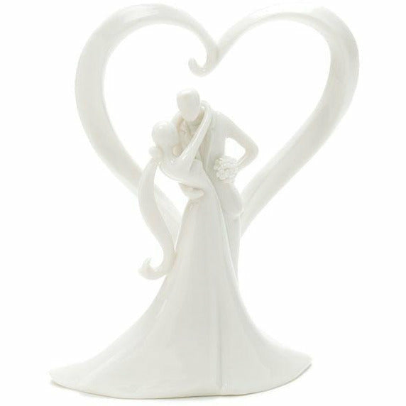 Stylish Embrace Cake Topper - Wedding Collectibles