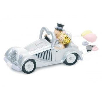 Wedding Get-a-way Car Figurine - Wedding Collectibles