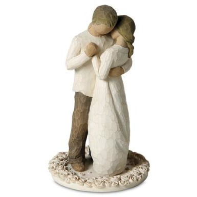 Willow Tree ® "Promise" Wedding Cake Topper Figurine  (Small) - Wedding Collectibles
