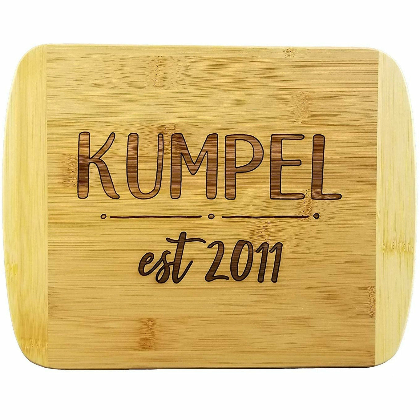 Personalized Cutting Board, Christmas Gift for couple - Unique Wedding,  Anniversary, or Bridal Shower present, Engraved Bamboo Cheese Board