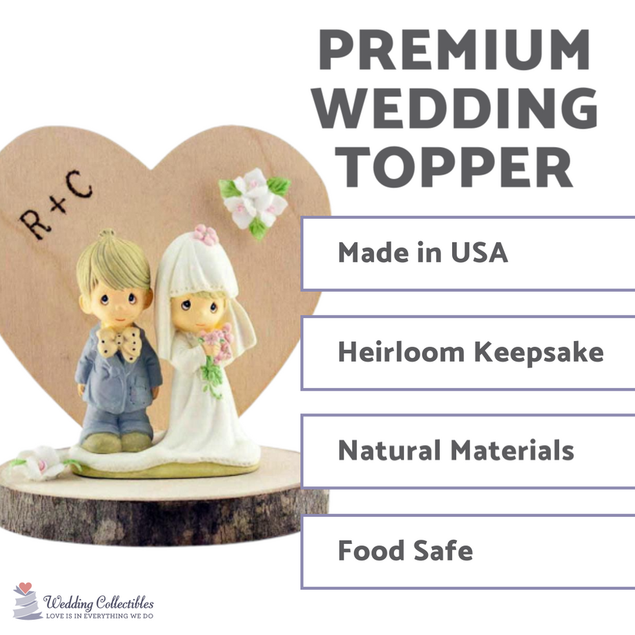 Todd Brink - Precious Moments USMC Wedding Couple figurine